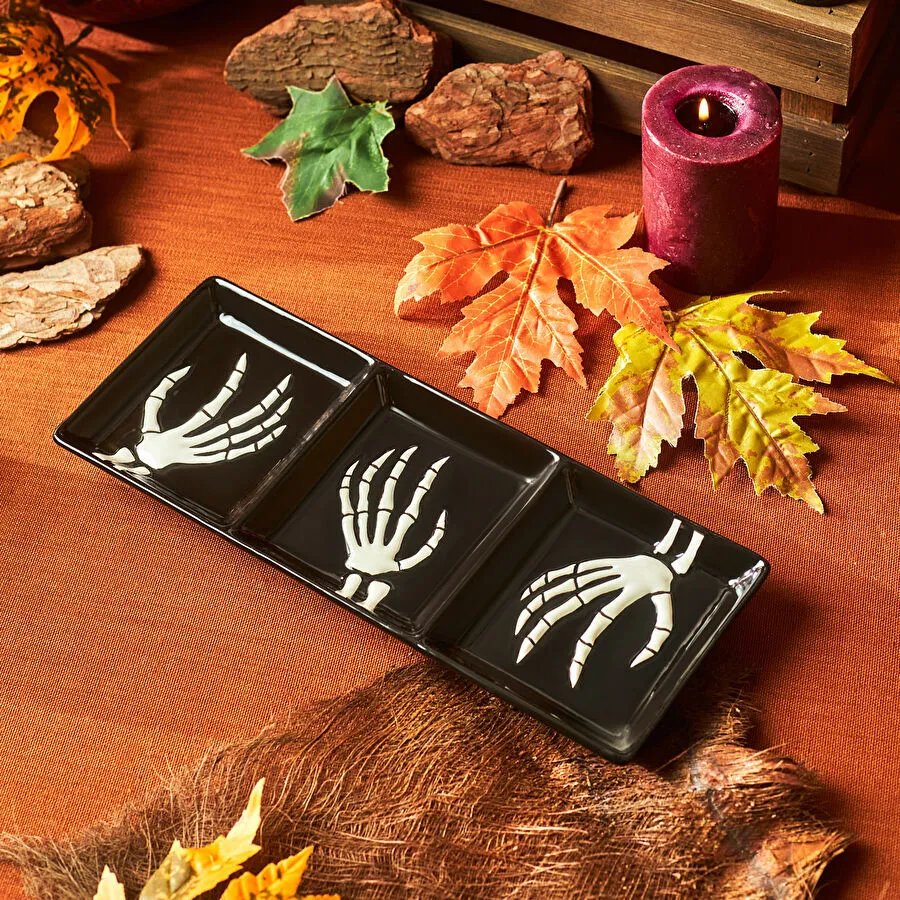 Karaca Halloween Bölmeli Sunum Tabağı 31 cm