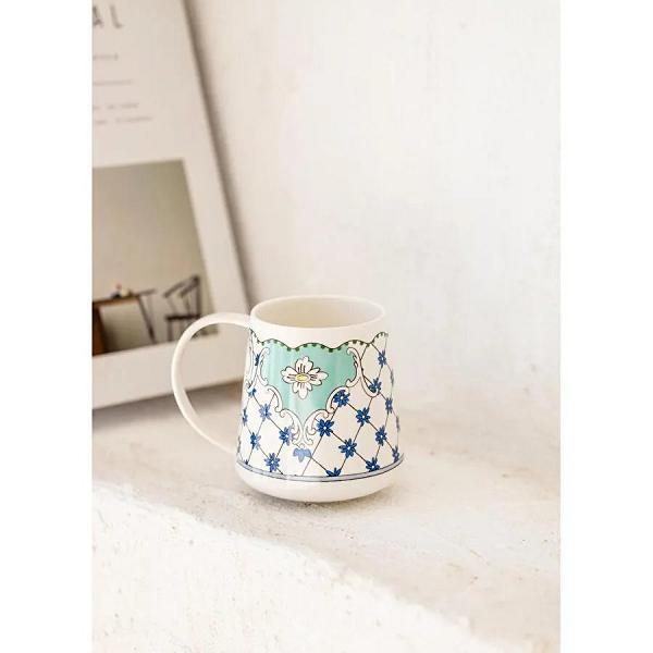 The Mia Amore Blue Porselen Kupa Kpa0259 340 Cc