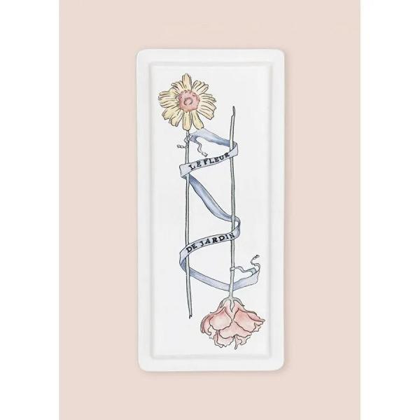 The Mia Luv Dikdörtgen Servis 35x16 Cm
