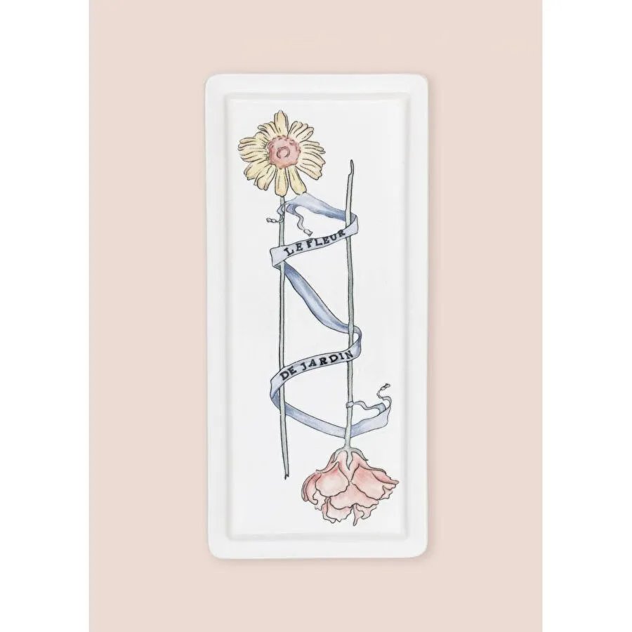 The Mia Luv Dikdörtgen Servis 35x16 Cm