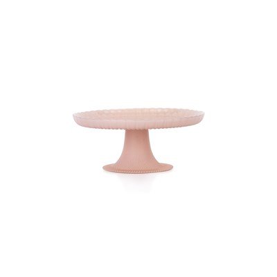 Schafer Sakura Ayaklı Tabak 20 Cm 1 Parça-Pembe