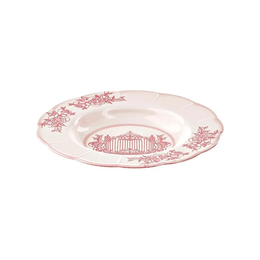 Guzzini Josephine Çukur Tabak 24 cm Pembe