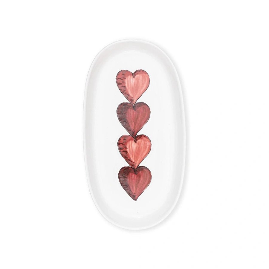 The Mia Luv Oval Servis 2li 26 Cm