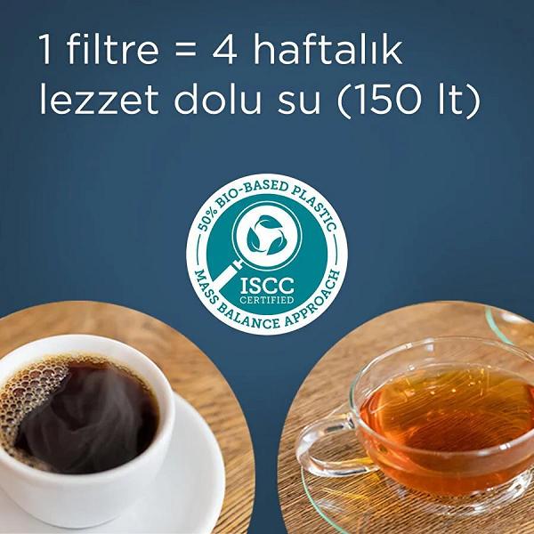 BRITA MAXTRA PRO Kireç Uzmanı Yedek Su Arıtma Filtresi, 3’lü