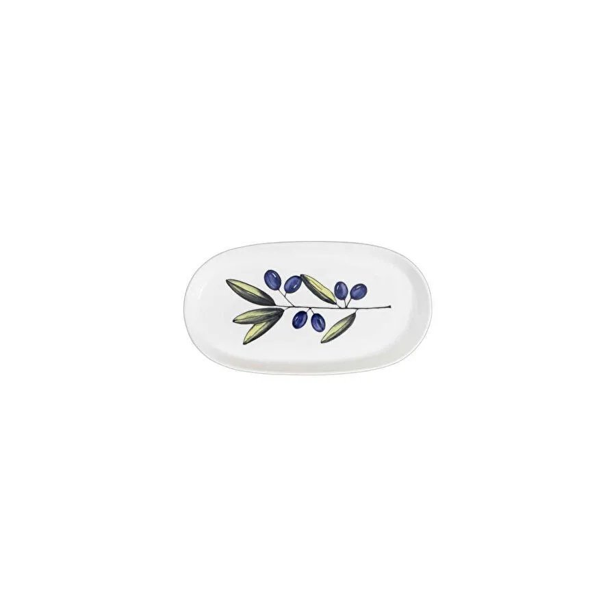The Mia Olivos Oval Servis 4lü 21 Cm