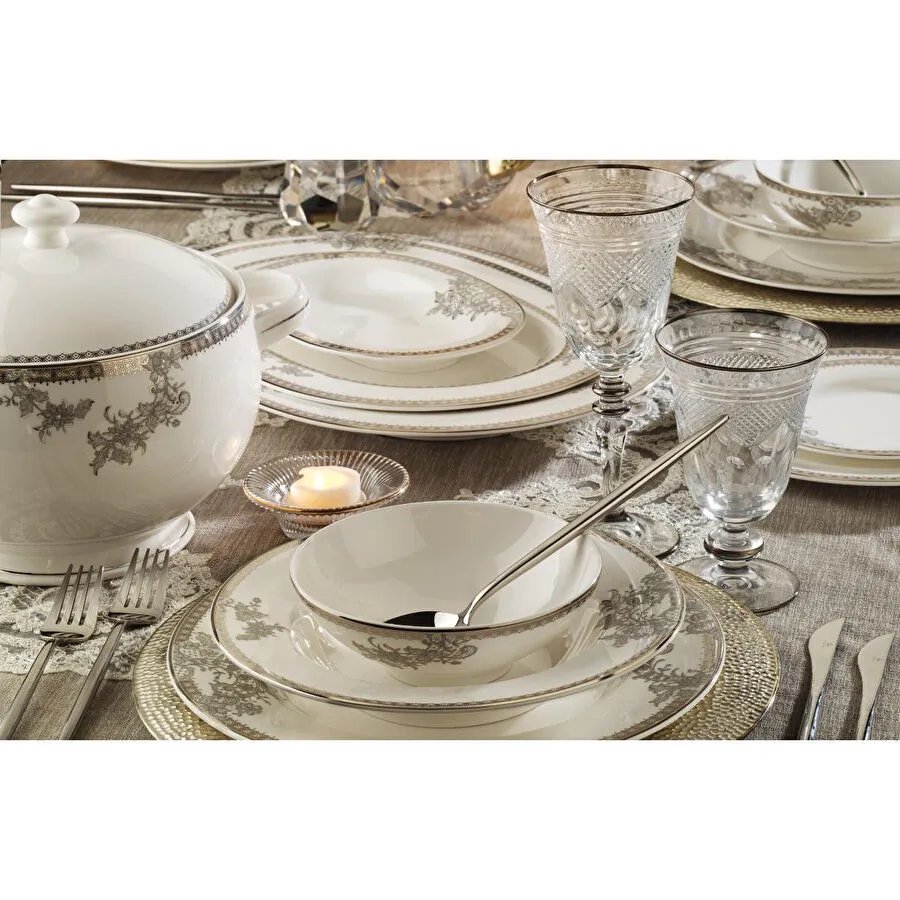 Royal Canterbury Liberty Platinum 72 Parca Yemek Takımı