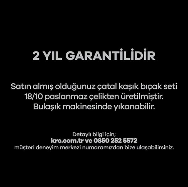 Karaca Nil Gold 84 Parça Çatal Kaşık Bıçak Takımı Kutulu