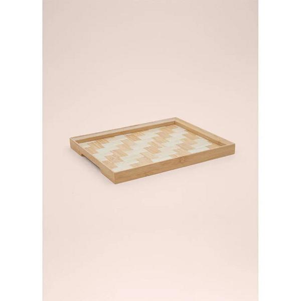 The Mia Wicker Bambu Tepsi 31x25 Cm Tps0066