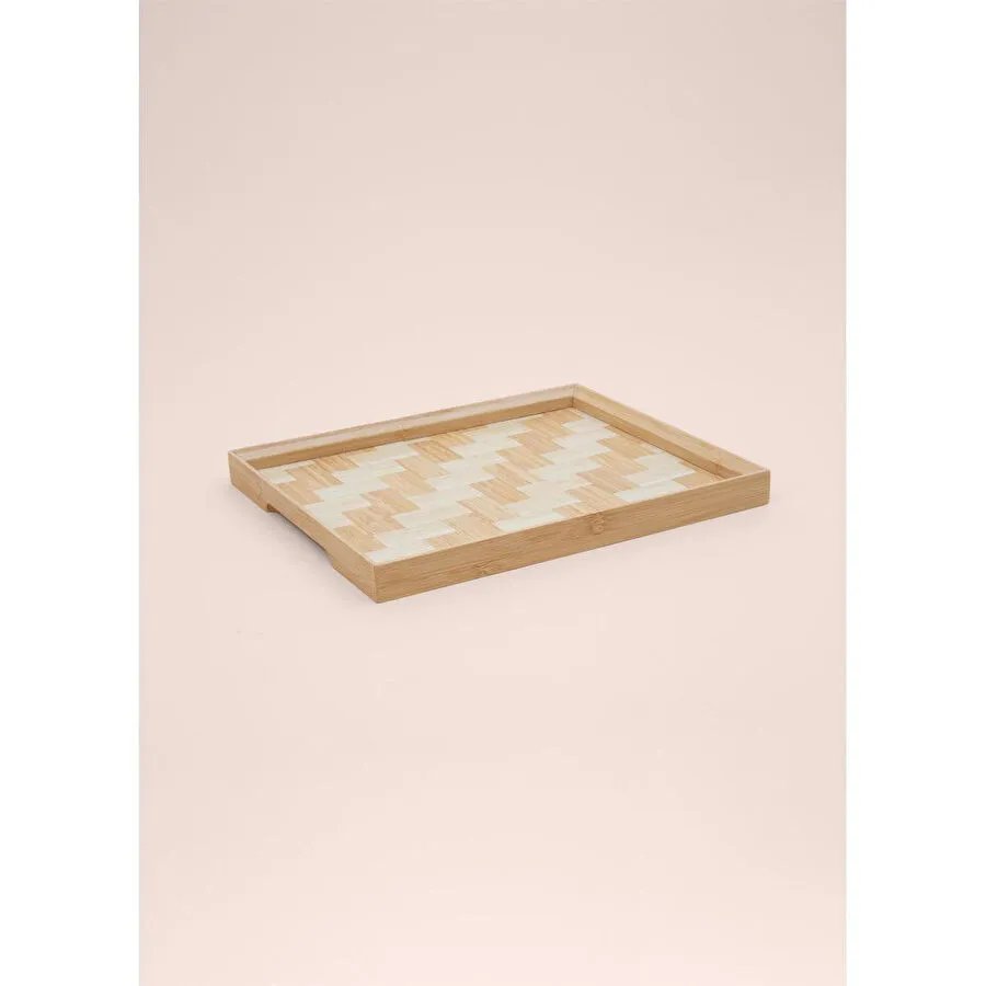 The Mia Wicker Bambu Tepsi 31x25 Cm Tps0066