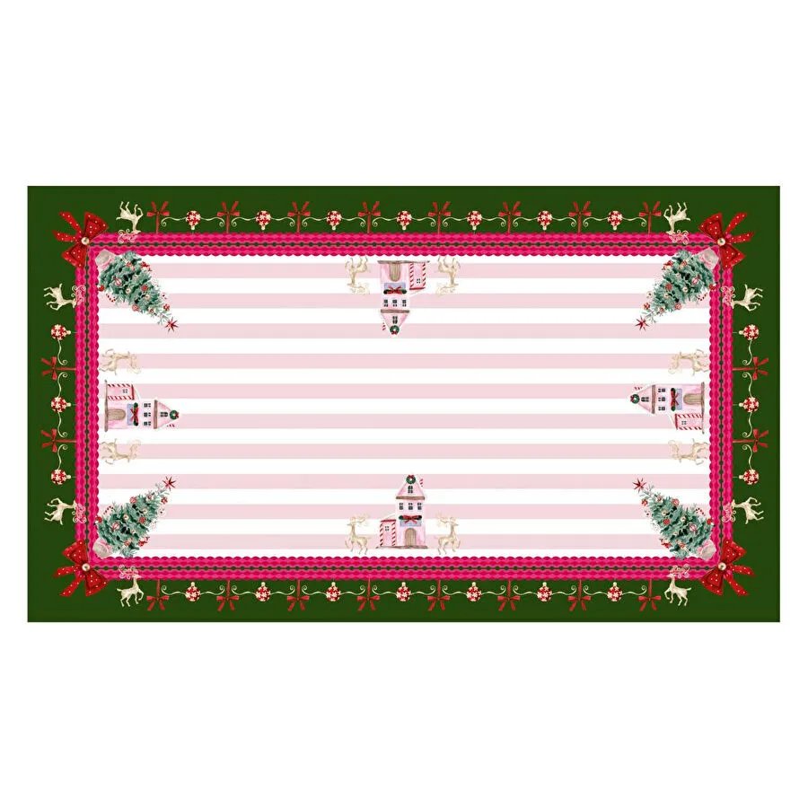 Maxxdeco 140x240 Cm Masa Örtüsü-pink